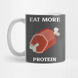 Workout shirt- Eat more protein Mug